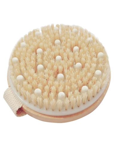 Cepillo de Cuerpo Seco OHOO de Bambú con Nodos de Masaje