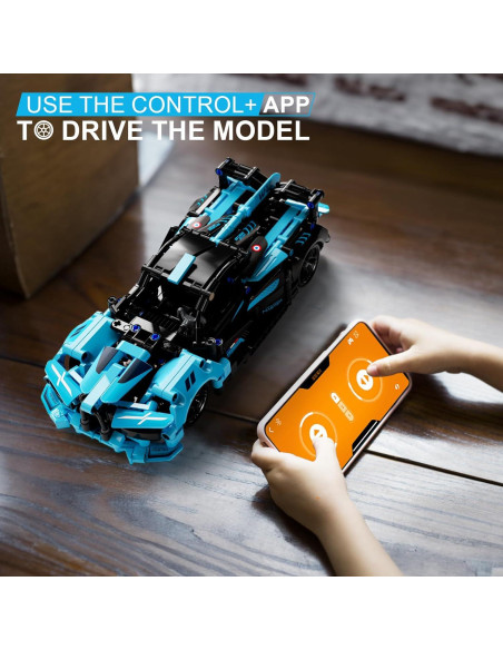 Kit de Construcción Coche Control Remoto 28C 466 Piezas Azul Kit de Construcción Coche Control Remoto 28C 466 Piezas Azul