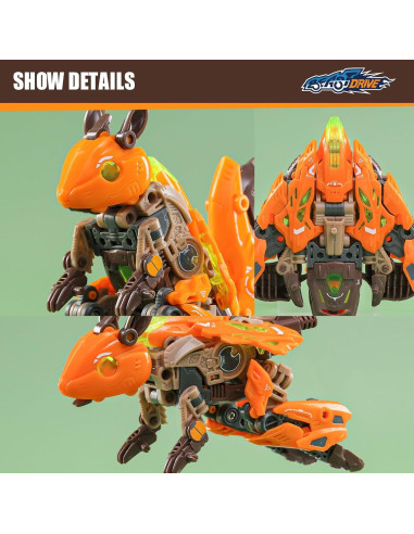 Juguete de Deformación 52TOYS BD-08 Cola de Cielo 11 cm