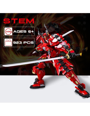 Conjunto de Construcción Samurai Mavo Brix 923 Piezas