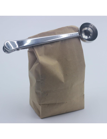 Cucharada de Acero Inoxidable 2-en-1 TacoMyxify con Clip Cucharada de Acero Inoxidable 2-en-1 TacoMyxify con Clip