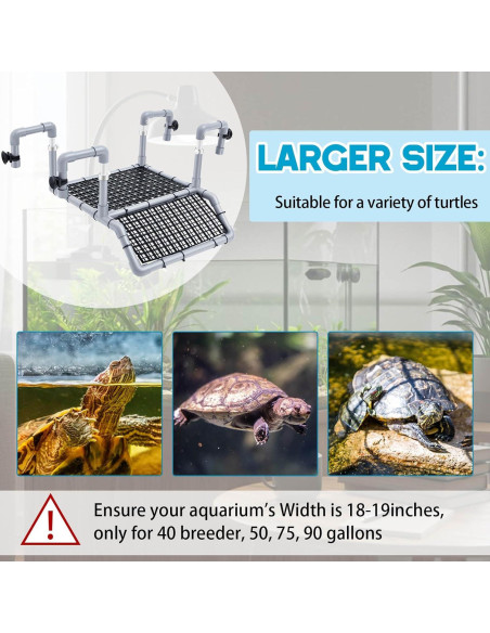 Plataforma de Sol para Tortugas Chunful 33 cm Ajustable Plataforma de Sol para Tortugas Chunful 33 cm Ajustable