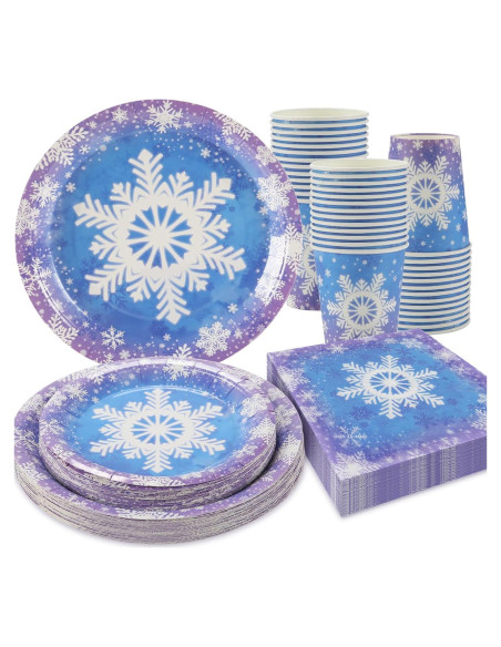 Suministros de Fiesta Congelados OTTPOOM 100 Piezas Suministros de Fiesta Congelados OTTPOOM 100 Piezas