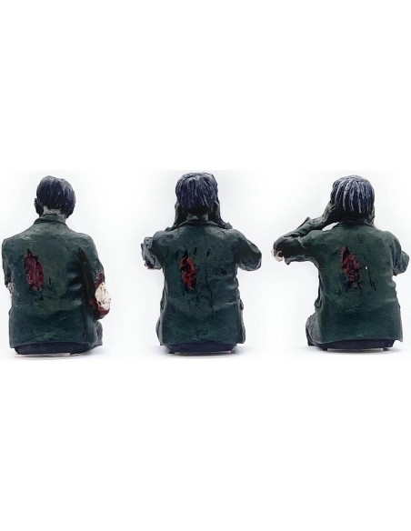 Figuritas de Zombie RUSTIX Walking Dead - Adornos de Horror 10.16 cm Figuritas de Zombie RUSTIX Walking Dead - Adornos de Horror 10.16 cm