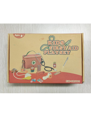 Kit de Doctor para Niños EFOSHM 34 Piezas con Estetoscopio