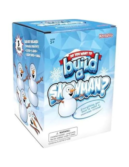 Kit de Manualidades para Hacer Muñecos de Nieve Kangaroo 3 Piezas Kit de Manualidades para Hacer Muñecos de Nieve Kangaroo 3 Piezas