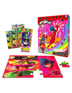 Rompecabezas Miraculous Ladybug 48 Piezas + Diversión DC