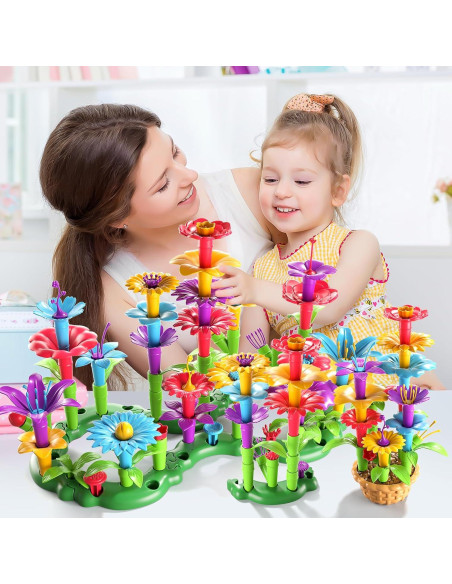Set de Juguetes de Construcción de Jardín de Flores 81 PCS Set de Juguetes de Construcción de Jardín de Flores 81 PCS