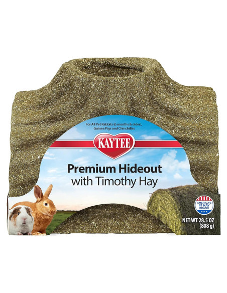 Escondite Comestible Kaytee Timothy para Conejos y Chinchillas Escondite Comestible Kaytee Timothy para Conejos y Chinchillas