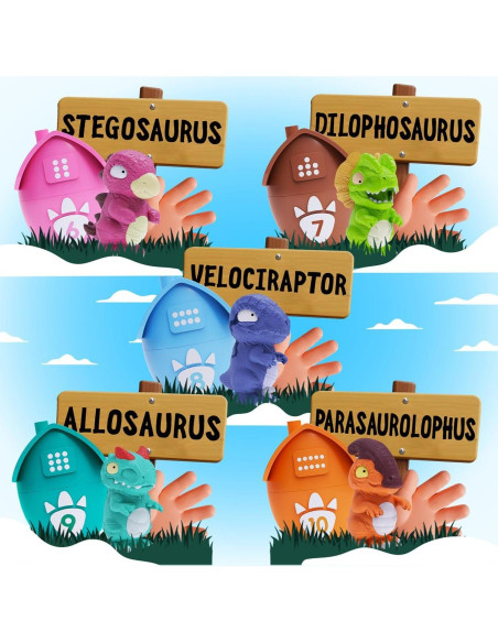 Juguete de Aprendizaje Zippytots Dino 20 Piezas Montessori Juguete de Aprendizaje Zippytots Dino 20 Piezas Montessori