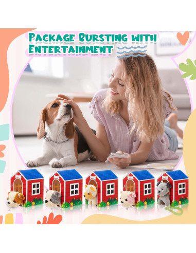 Set de Fiesta para Perros ShinyRelief 24 Pcs - Cajas y Peluches