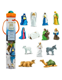 Safari Ltd. Super TOOB Natividad - 13 Figuras Pintadas a Mano