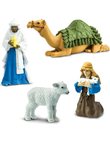 Safari Ltd. Super TOOB Natividad - 13 Figuras Pintadas a Mano