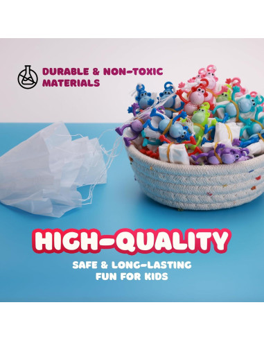Juguetes de Paracaídas Monos 12 Piezas Multicolor para Niños