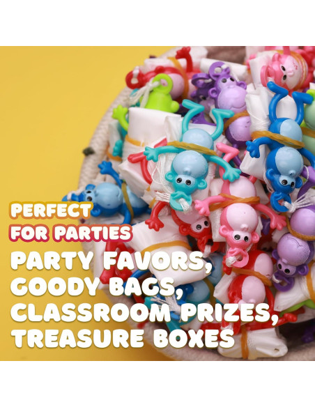 Juguetes de Paracaídas Monos 12 Piezas Multicolor para Niños Juguetes de Paracaídas Monos 12 Piezas Multicolor para Niños