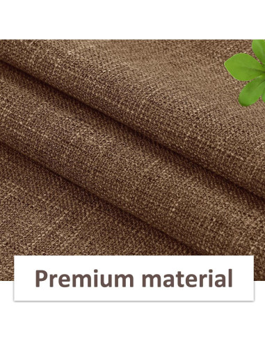 Organizador de Reposabrazos Joywell Marrón - Caddy para Sofá con 5 Bolsillos