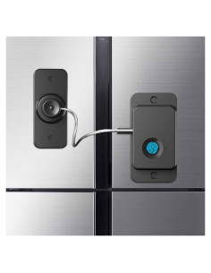 Cerradura Biométrica KIZZHISI para Refrigerador y Gabinetes - Negro