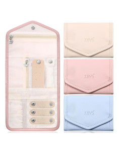 Paquete de 3 Organizadores de Joyería de Viaje Dansydaisy