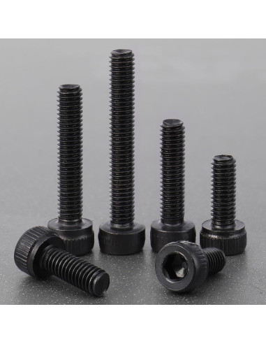 Kit de Tornillos M3 VGBUY 440 Pcs Acero Aleado 12.9 Hexagonal