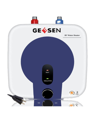 Calentador de Agua Mini GEESEN 2.5 Galones 1500W Blanco
