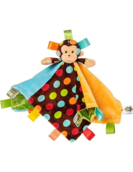 Manta de Personaje Dazzle Dots Monkey Mary Meyer 34.3 cm Manta de Personaje Dazzle Dots Monkey Mary Meyer 34.3 cm