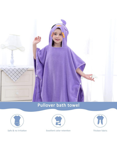 Toalla con Capucha MICHLEY para Bebé Unisex 69.85x69.85 cm