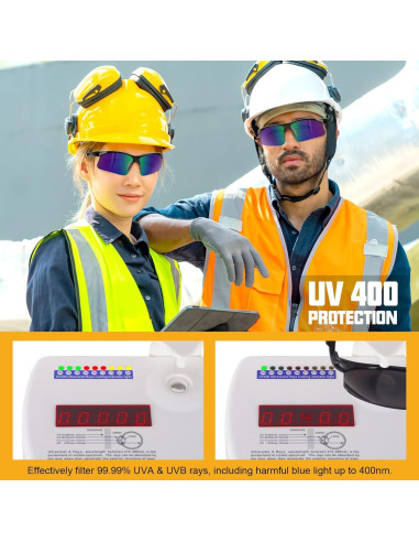 Gafas de Seguridad Tinteadas OXG Unisex Resistente a Impactos