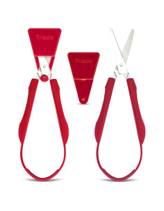 Tijeras de Bucle Triadic para Niños con Protección de Seguridad