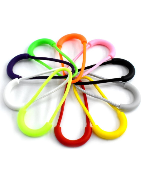 100 Tiradores de Cremallera Renashed en 10 Colores para Mochilas 100 Tiradores de Cremallera Renashed en 10 Colores para Mochilas