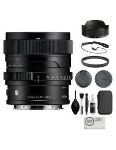Lente Sigma 24mm F2 DG Contemporáneo Montura L + Filtro UV