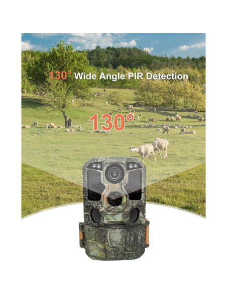 Cámara de sendero KJK 8K 84MP WiFi visión nocturna IP67 Cámara de sendero KJK 8K 84MP WiFi visión nocturna IP67