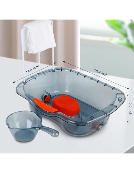 Bañera para Lavado de Cabello Retrona - Portátil para Ancianos Bañera para Lavado de Cabello Retrona - Portátil para Ancianos