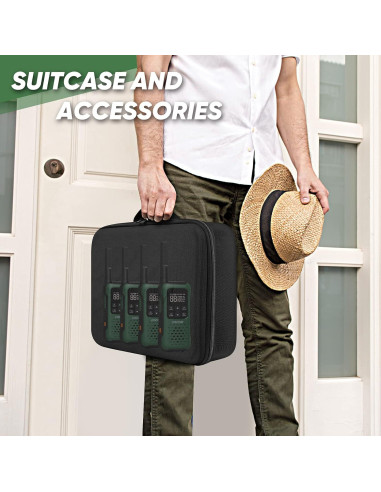 Walkie Talkies GOCOM G9 Impermeables IP67 4 Unidades
