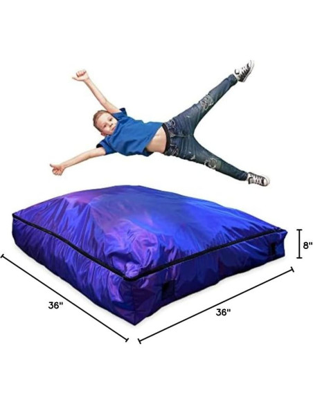 Alfombra Sensory Crash Foamma 91x91 cm Azul - Espuma Lavable Alfombra Sensory Crash Foamma 91x91 cm Azul - Espuma Lavable