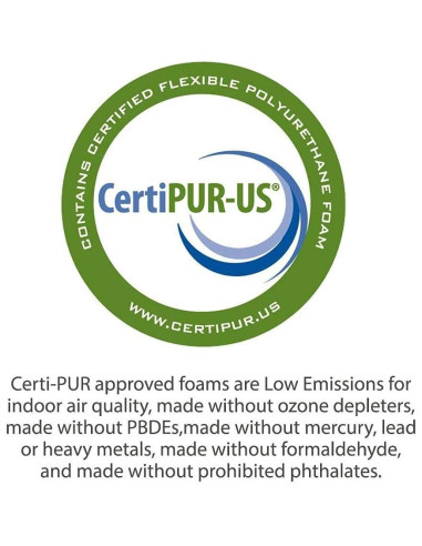 Alfombra Sensory Crash Foamma 91x91 cm Azul - Espuma Lavable