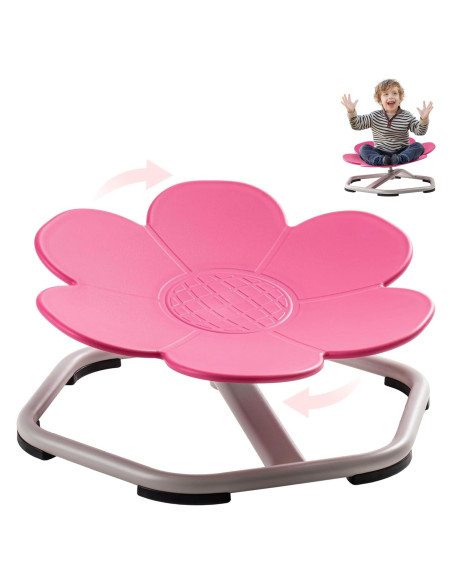 Silla Giratoria Sensorial ROBUD para Niños Rosa 50cm Silla Giratoria Sensorial ROBUD para Niños Rosa 50cm