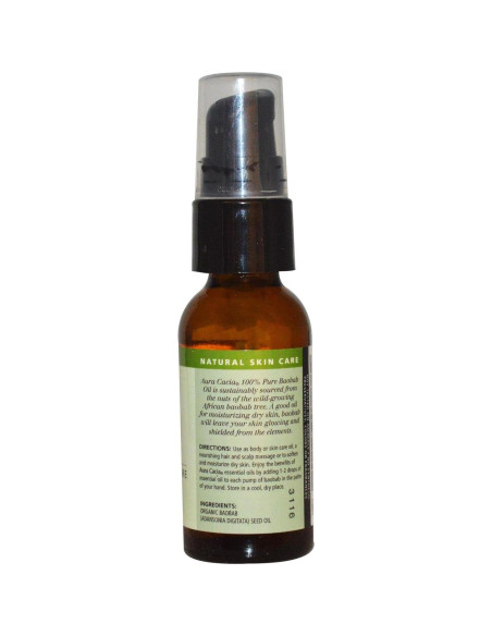 Aceite de Baobab Orgánico Aura Cacia 68 ml - Hidratante Aceite de Baobab Orgánico Aura Cacia 68 ml - Hidratante