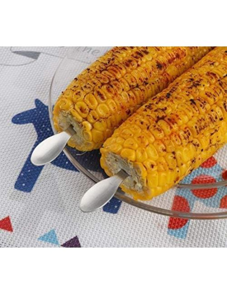 Juego de Sujetadores de Maíz 21 Piezas Acero Inoxidable CHWAIKA Juego de Sujetadores de Maíz 21 Piezas Acero Inoxidable CHWAIKA