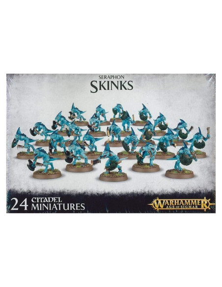 Miniatura Skinks Seraphon Games Workshop 24 piezas 198g Miniatura Skinks Seraphon Games Workshop 24 piezas 198g