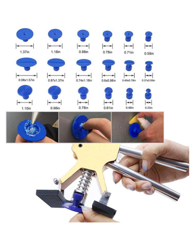Kit de Reparación de Abolladuras sin Pintura MENQANG 39 PCS