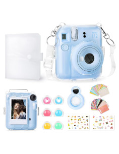 Accesorios Rieibi para Fujifilm Instax Mini 12 - Paquete Azul
