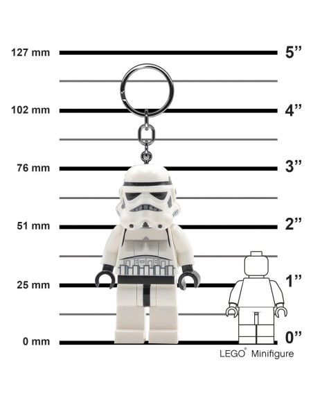 LEGO Star Wars Paquete de Luz de Llave Darth Vader y Stormtrooper LEGO Star Wars Paquete de Luz de Llave Darth Vader y Stormtrooper