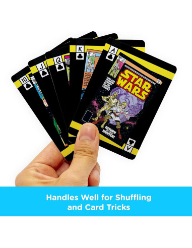 Baraja de Cartas Star Wars - Tamaño Póker - 100% Licenciada