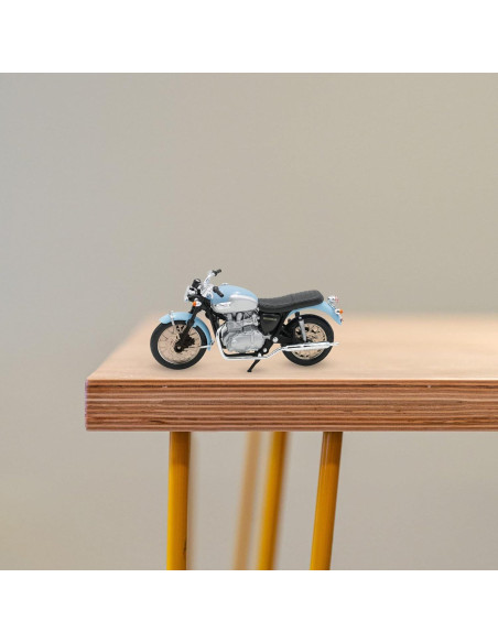 Motocicleta Die Cast Welly Suzuki DR-Z400S Amarilla 1:18 Motocicleta Die Cast Welly Suzuki DR-Z400S Amarilla 1:18