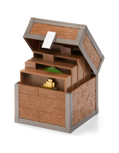 Cofre de Inventario Minecraft La Noble Colección 10.2cm