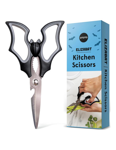 Tijeras de Cocina OTOTO Elizabat Murciélago - Acero Inoxidable Tijeras de Cocina OTOTO Elizabat Murciélago - Acero Inoxidable