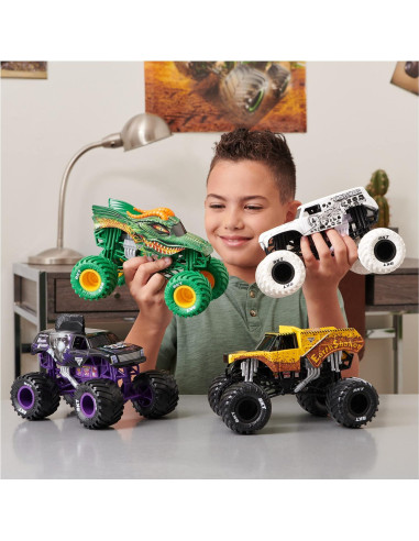 Camión Monstruo Die-Cast Monster Jam Earth Shaker 1:24