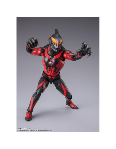 Figura de Acción Ultraman Belial Darkness Heels Bandai S.H.Figuarts