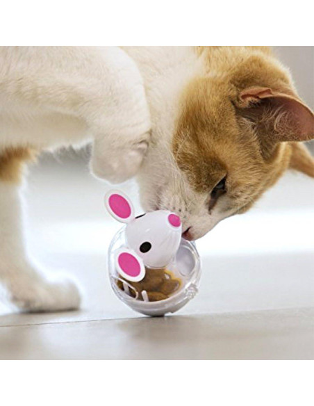 Tazón de Comida Lenta para Gatos Zoylink - Pelota 7cm Tazón de Comida Lenta para Gatos Zoylink - Pelota 7cm