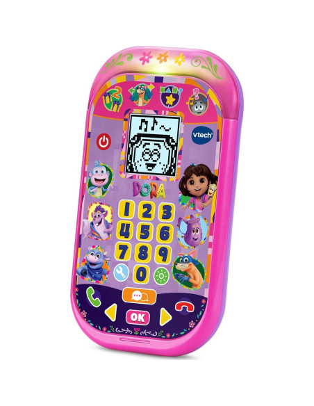 Teléfono de Aprendizaje VTech Dora Aventura 3+ años Teléfono de Aprendizaje VTech Dora Aventura 3+ años
